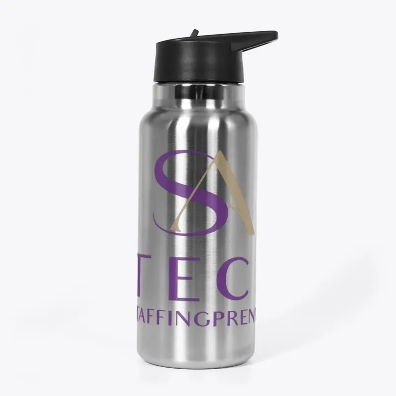 Tech Staffingpreneurs Water Bottle